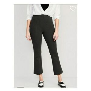 Old Navy Extra High Waisted Stevie Crop Flare Ponte Pants Medium Petite